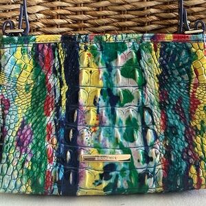 Brahmin Multicolor Crocodile Embossed Women's Bag